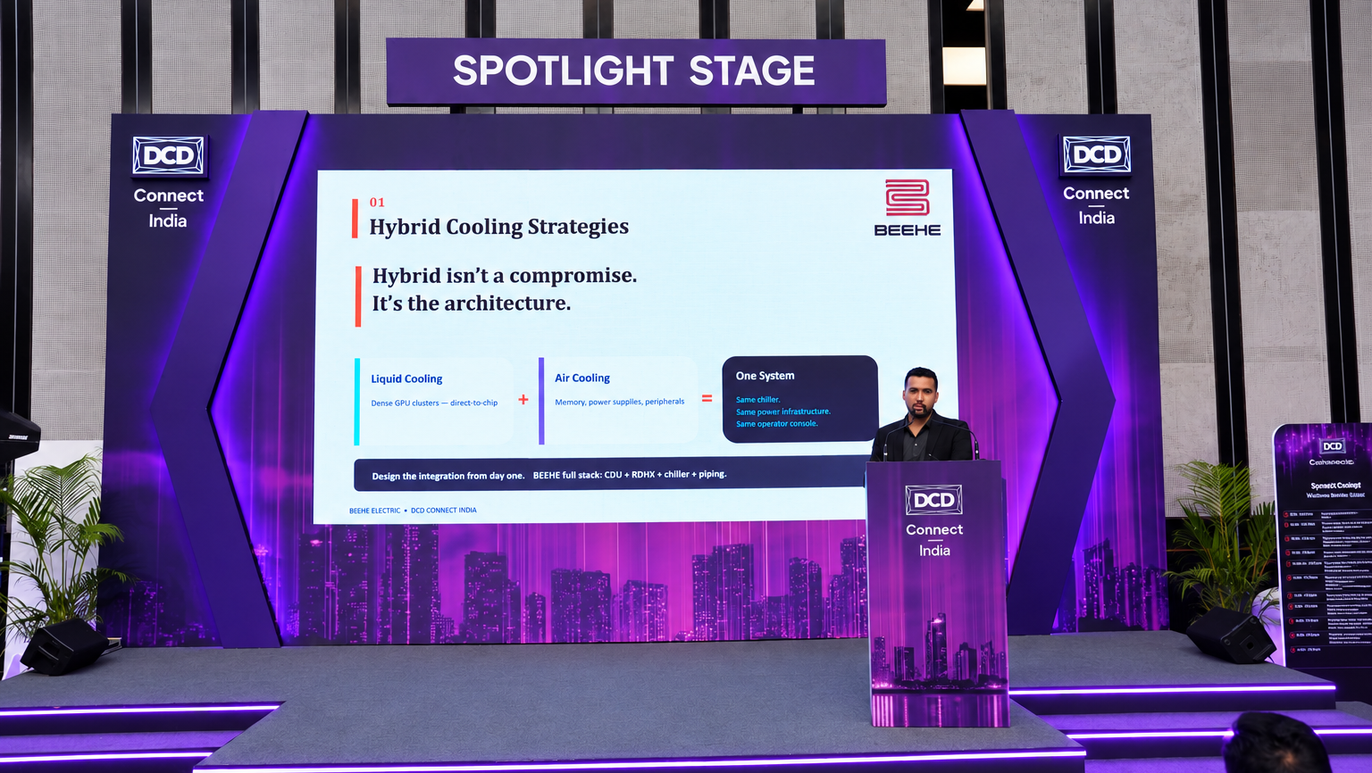 India spotlight stage