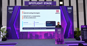India spotlight stage