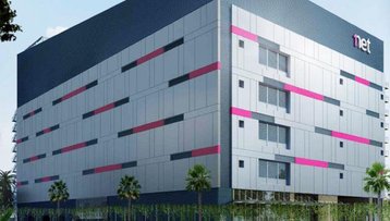 1-Net's new data center located at Marsiling, in the northern part of SIngapore