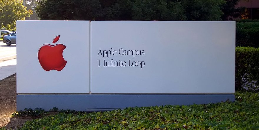 Apple's headquarters in California, USA.
