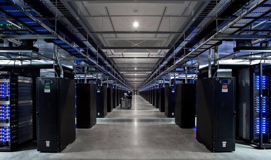 Facebook data center in Altoona, Iowa