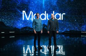 Modular founders Tim Davis (L) and Chris Lattner (R)