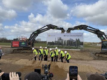 Microsoft Bergheim groundbreak