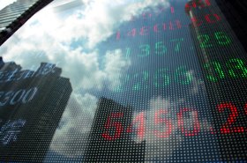 China's Shanghai stock exchange