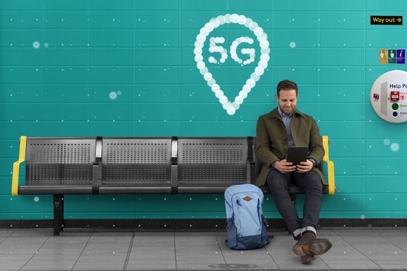 EE 5G London Underground