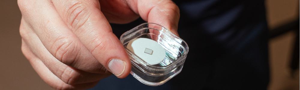 Diamond quantum computing chip concept from Quantum Brilliance