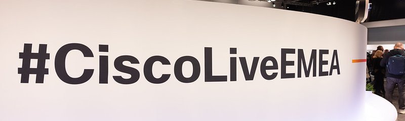 Cisco Live EMEA sign
