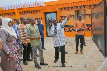 Burkina Faso gov data center inauguration