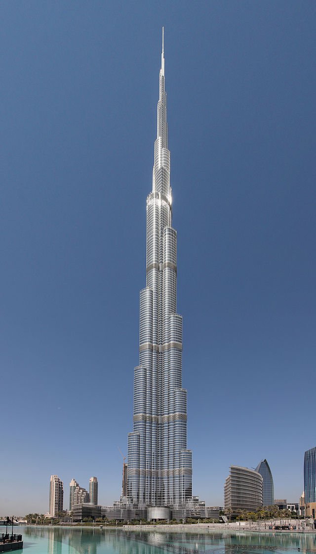 Burj Khalifa, Dubai. Image courtesy of the Creative Commons.