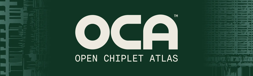Open Chiplet Atlas (OCA) ecosystem graphic