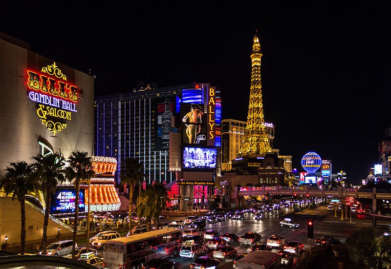 The Strip, Las Vegas. Image courtesy of the Creative Commons.