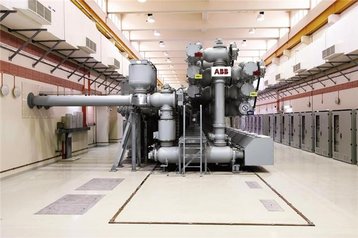 abb gas insulated switch gear substation