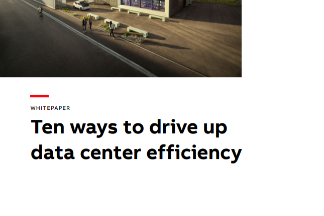 Ten ways to drive up data center efficiency