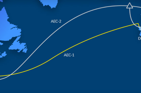 Aqua Comms trans atlantic cables