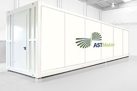 An AST Modular prefabricated data center module