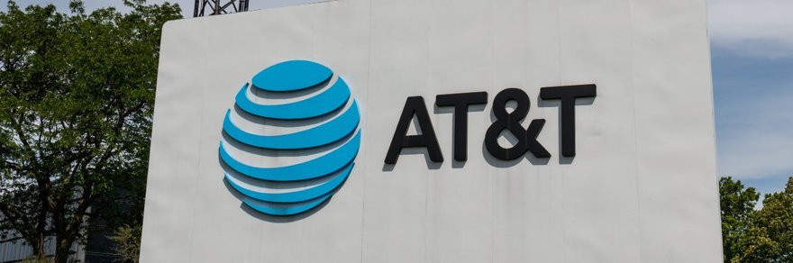 AT&T sign
