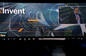 Anurag Gupta, general manager of Amazon Aurora, at re:Invent 2014