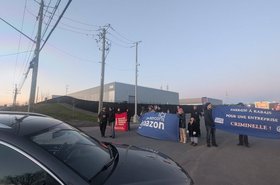 AWS protest