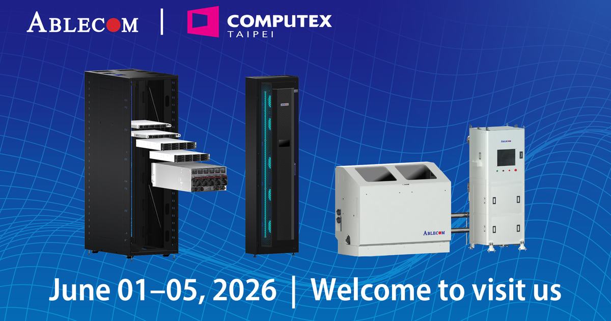 Ablecom redefines AI infrastructure at Computex 2026 - DCD