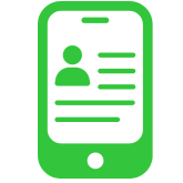 Accounts icon - work with us site
