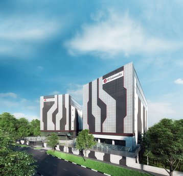 Artist's impression of STT Defu 2 which will form STT GDC's flagship data center campus