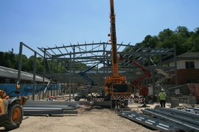 Aegis One data center under construction