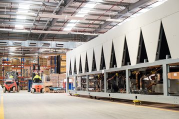 Airedale chiller at a factory