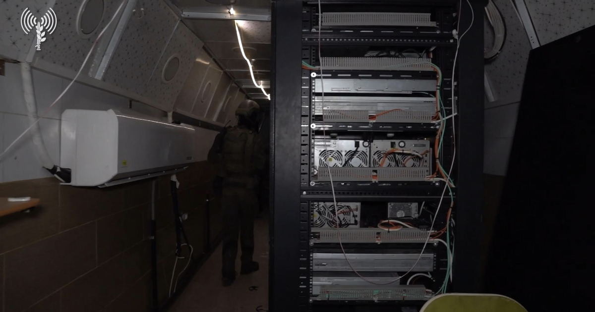 Israeli military claims Hamas operated a data center under UNRWA ...