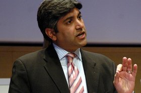 Aneesh Chopra, who stepped down from his position as CTO of the US federal government in January. Image source: Chopra's Twitter account.