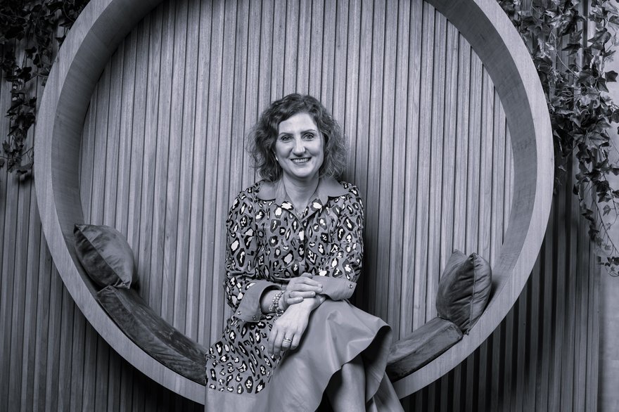 Angela Gheller, diretora de produtos de Manufatura da TOTVS