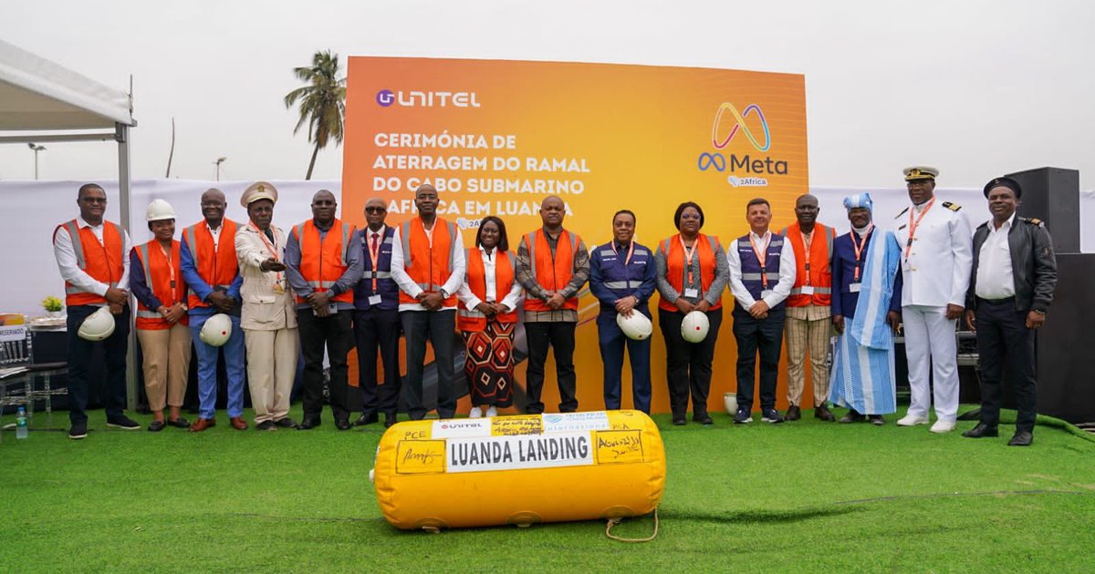 2Africa subsea cable lands in Luanda, Angola - DCD