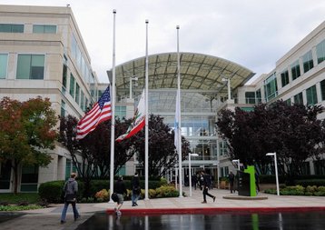 Apple headquarters in Cupertino, California