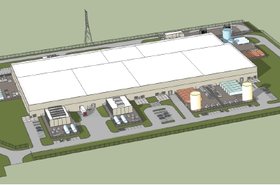 Rendering of AscentÔÇÖs CH2 data center in Chicago metro. Courtesy of Ascent.