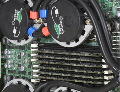 AsetekÔÇÖs RackCDU solution delivers warm water direct to server CPUs via drop-in cooling loops