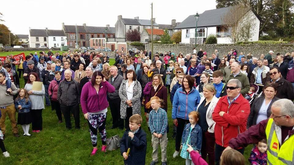 Locals March In Support Of Apple S Project In Athenry Ireland Dcd