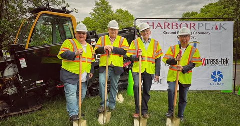 Harbor Peak breaks ground on new fiber conduit system in Ashburn, Virginia - Vimarsana News