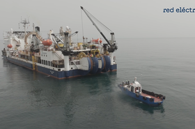 Barco cable submarino Ceuta