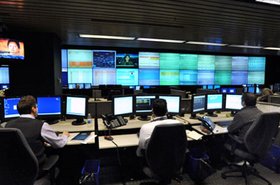 An operation center for BellÔÇÖs Reseau television channel