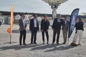 Bercenay Telesat Inauguration