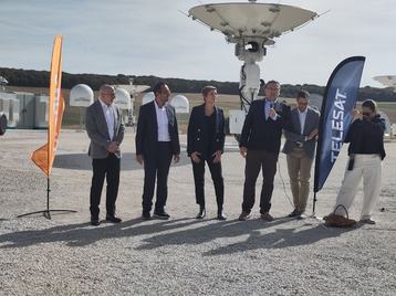 Bercenay Telesat Inauguration
