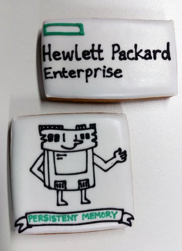 Some biscuitsbaked by HPE for the occasion