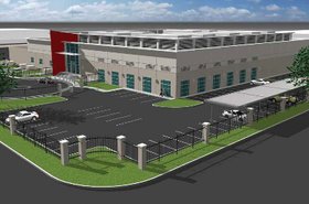 Rendering of Telecom Real Estate ServicesÔÇÖ future Block Data Center in Las Vegas