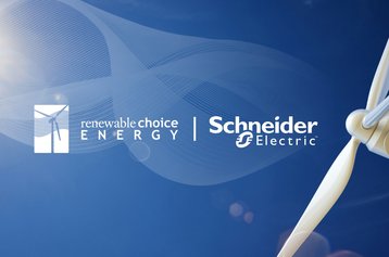 Renewable Choice Energy + Schneider Electric
