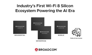 Braodcom Wi-Fi 8 chip graphic