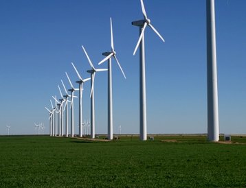Brazos wind farm in Texas