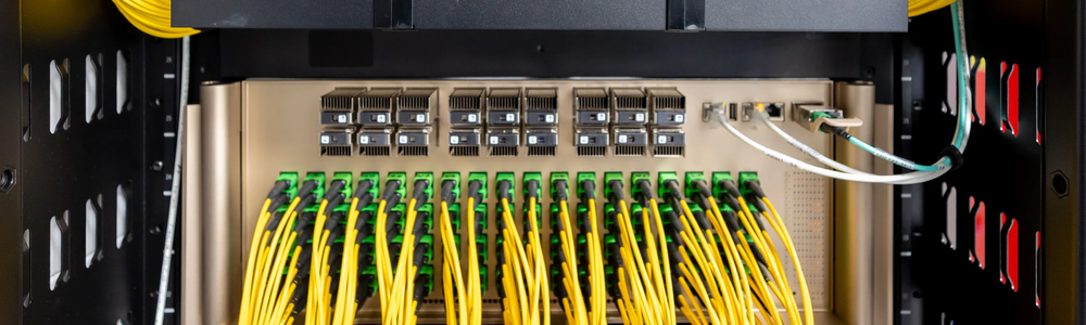 Nvidia Quantum-X Q3450-LD switch on display at rack scale level with Lambda