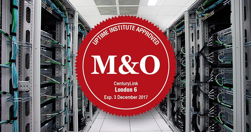 More than half of CenturyLink sites have obtained M&O badge - DCD
