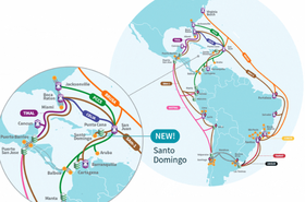 Cable submarino caribe telxius