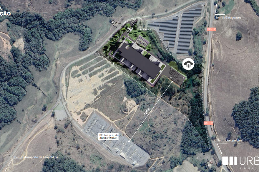 Parque de data centers Leopoldina Minas Gerais 5