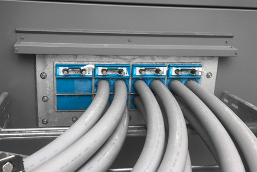 Sellos para cables y tuberías para centros de datos